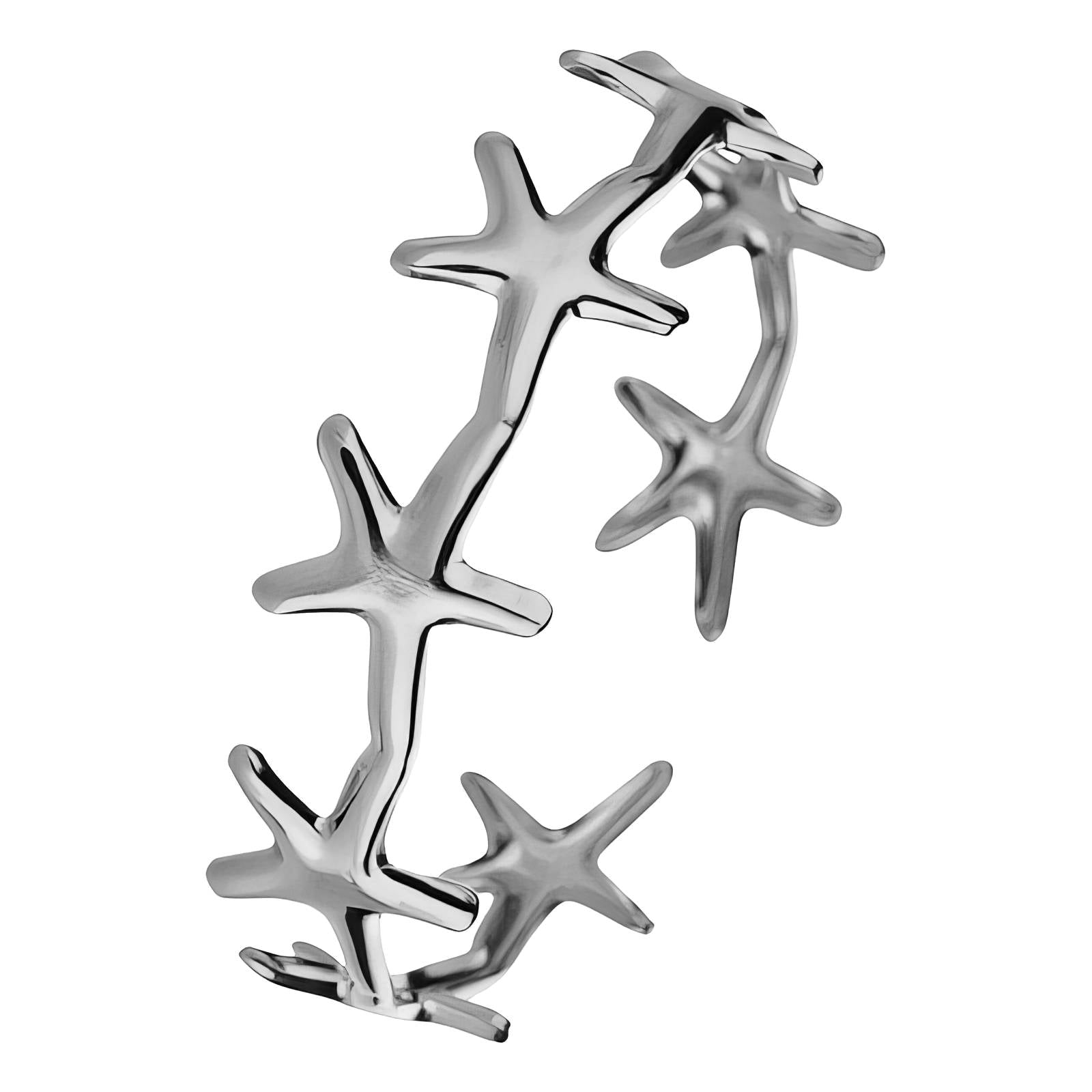 Armband „Seesterne“, Edelstahl